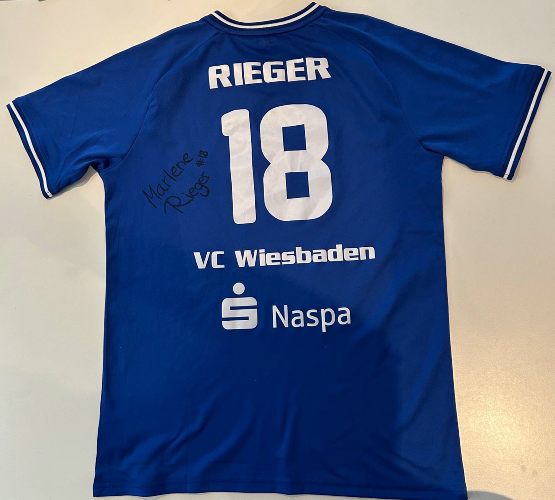 Original-Trikot von Marlene Rieger (getragen & handsigniert) - Bild 2 aus 4