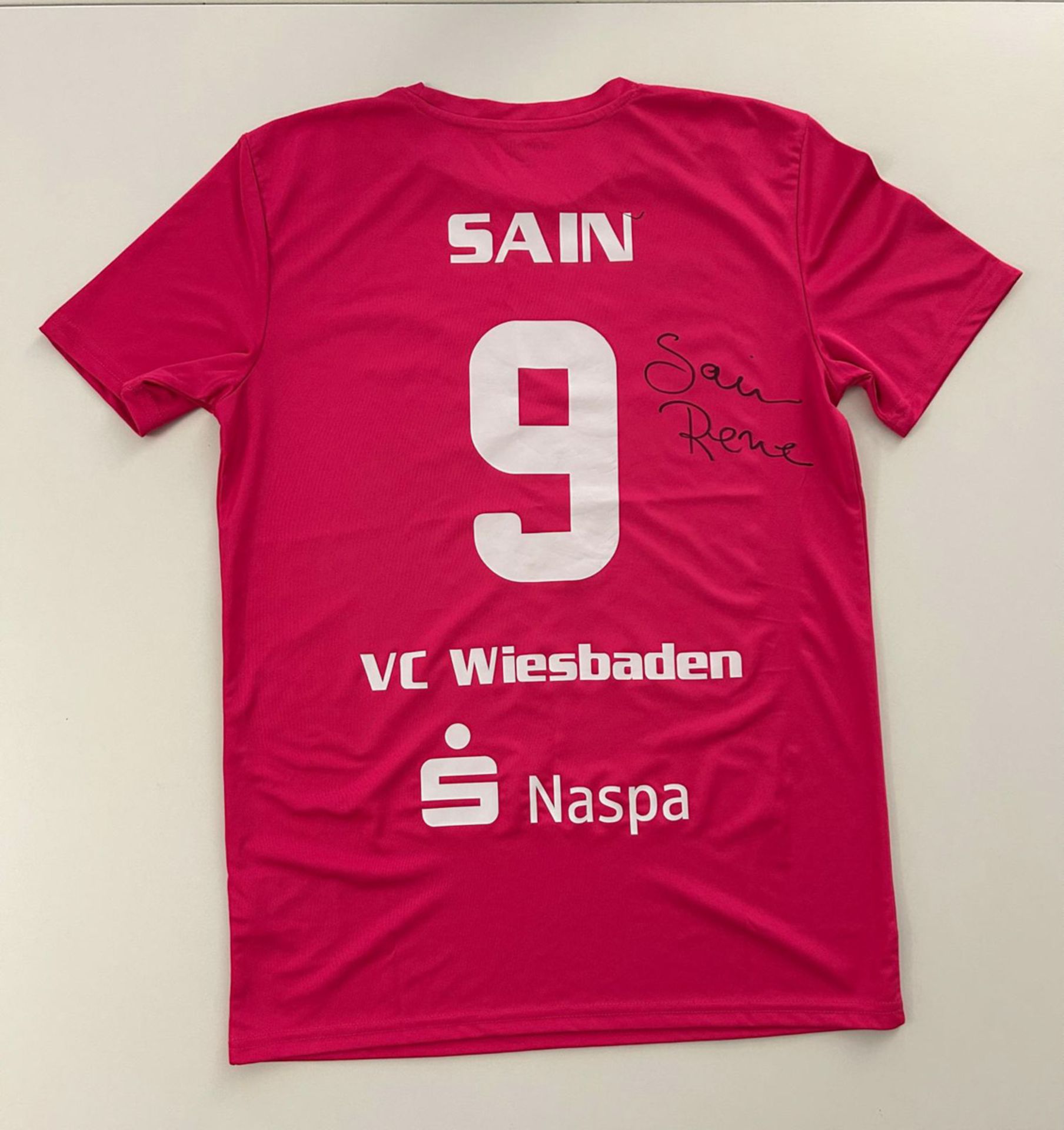 Original-Trikot von Rene Sain (getragen & handsigniert) - Bild 2 aus 4