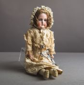 Porzellankopf-Puppe (Armand Marseille)