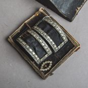 Paar Schuhschnallen (wohl England / Frankreich, 18./19. Jh.)