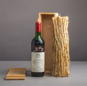 1 Flasche Wein, Château Mouton Rothschild, 1967