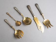 Konvolut von Vorlegebesteck