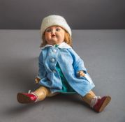 Puppe (wohl Sonneberger Porzellanfabrik)