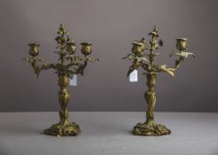 Paar Girandolen / Kerzenhalter (Frankreich, 19. Jh.)