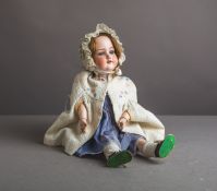 Porzellankopf-Puppe (Armand Marseille)