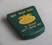 Grünes Medaillen-Etui (1. WK)