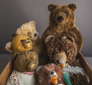 6-teiliges Konvolut von Teddybären