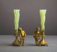 Paar Vasen (19. Jh., Jugendstil)