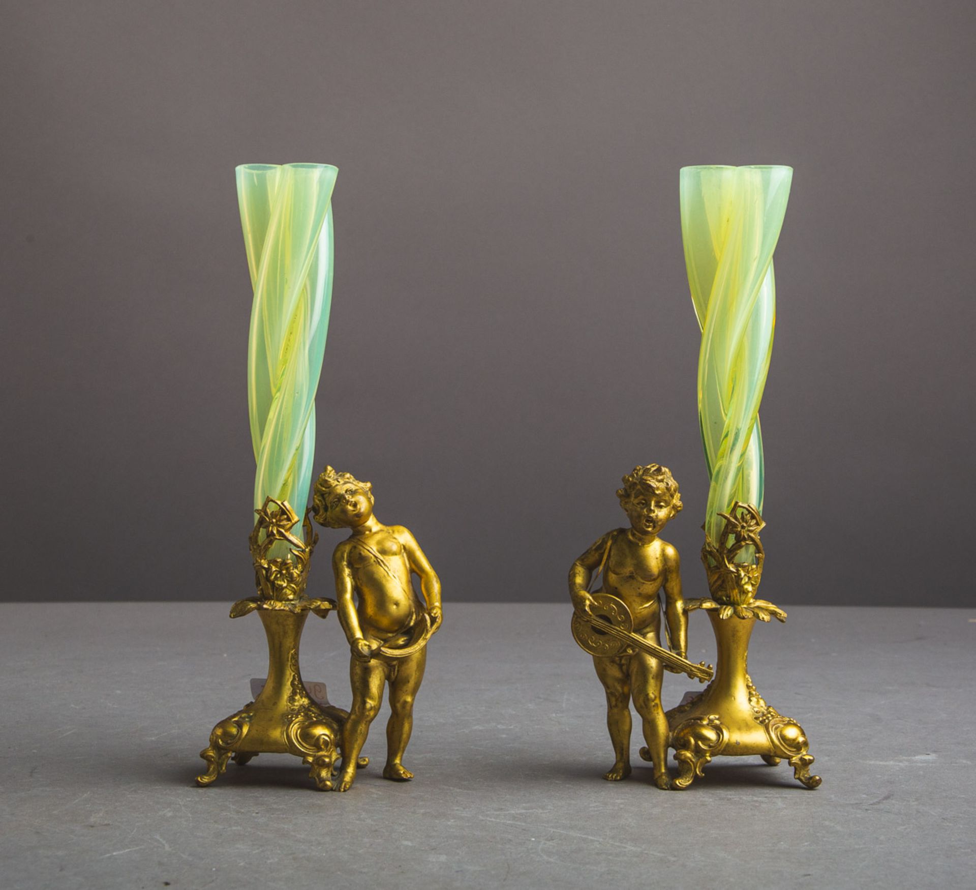 Paar Vasen (19. Jh., Jugendstil)