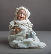 Porzellankopf-Puppe (Simon und Halbig / Kämmer und Reinhardt, um 1900)