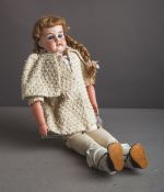 Porzellankopf-Puppe (Armand Marseille)