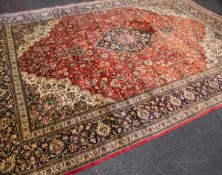 Großer Seidenteppich (wohl Persien)