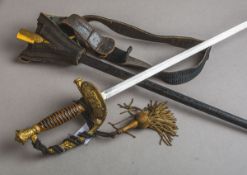 Degen eines Brigadegenerals (Frankreich, 19. Jh.)