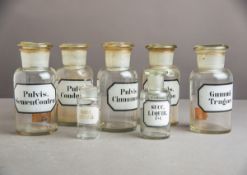 Konvolut von Apothekergefäßen (20. Jh.)