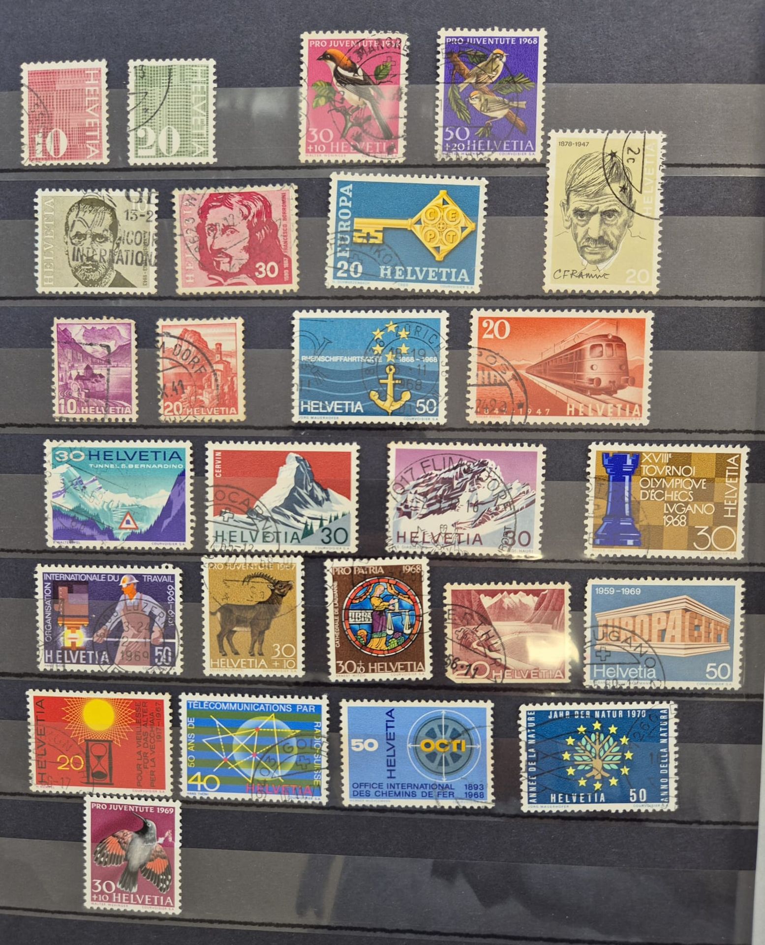 652-teiliges Konvolut von Briefmarken (1900 - 1990) - Bild 9 aus 33