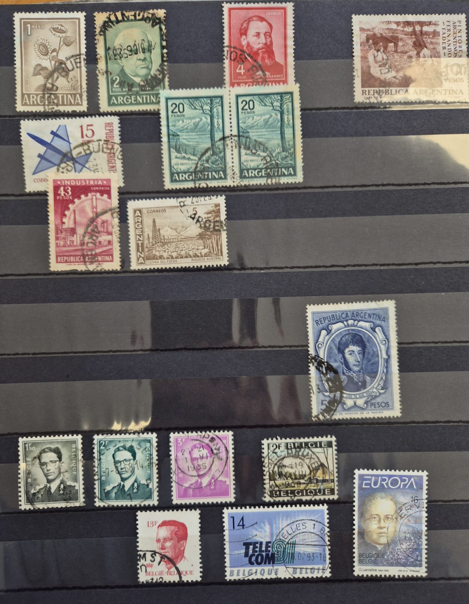 652-teiliges Konvolut von Briefmarken (1900 - 1990) - Bild 21 aus 33