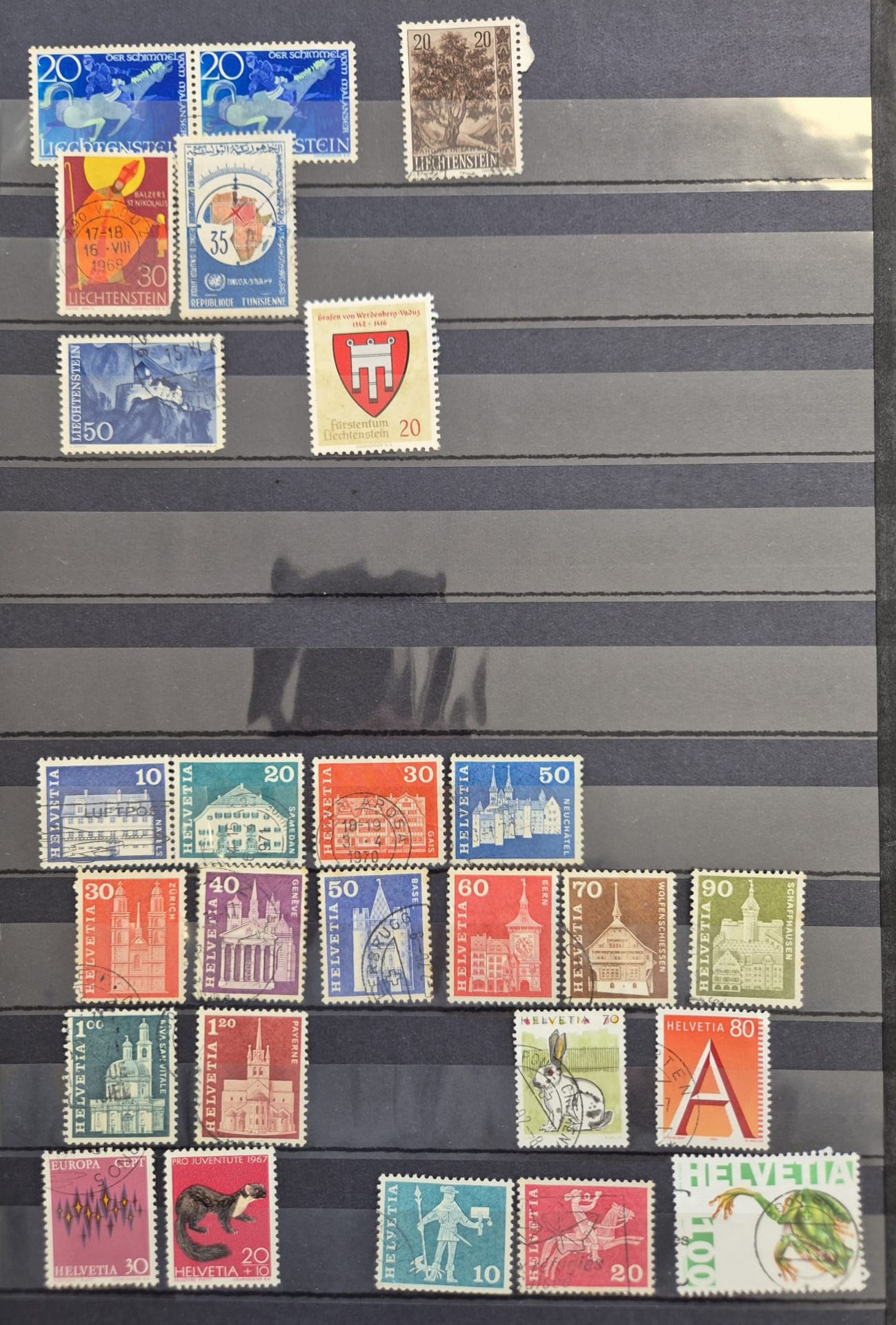 652-teiliges Konvolut von Briefmarken (1900 - 1990) - Bild 10 aus 33