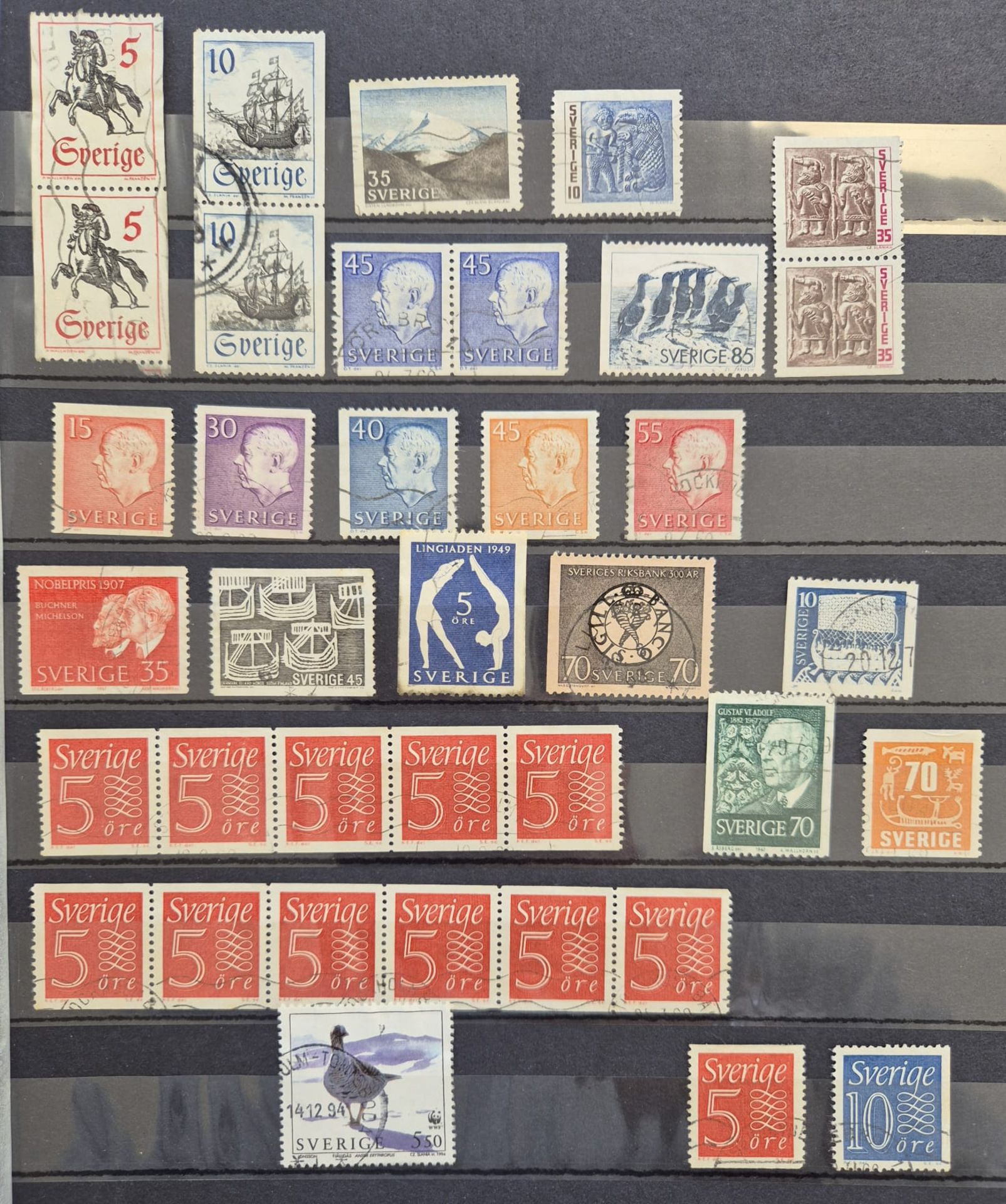 652-teiliges Konvolut von Briefmarken (1900 - 1990) - Bild 23 aus 33