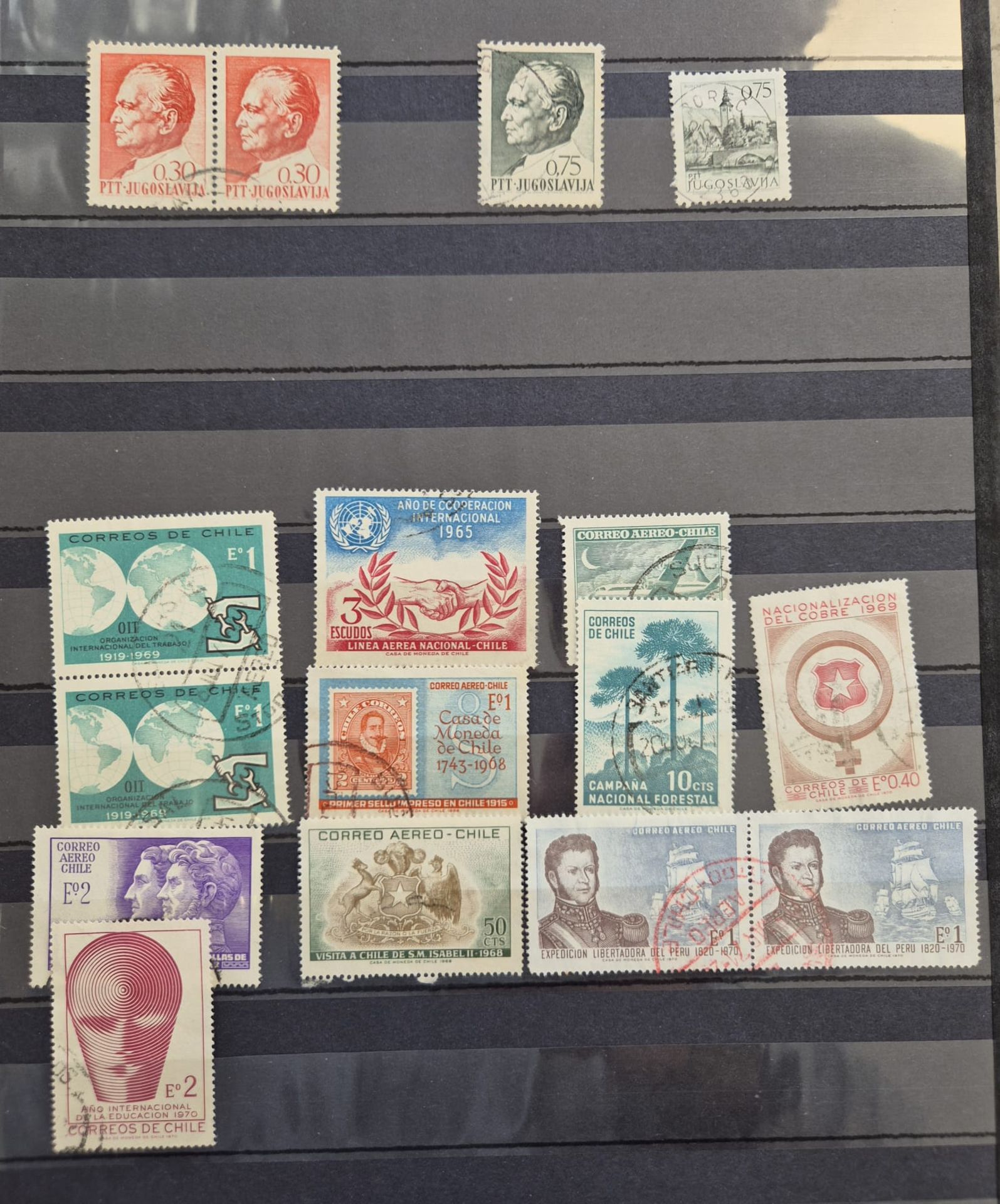 652-teiliges Konvolut von Briefmarken (1900 - 1990) - Bild 12 aus 33