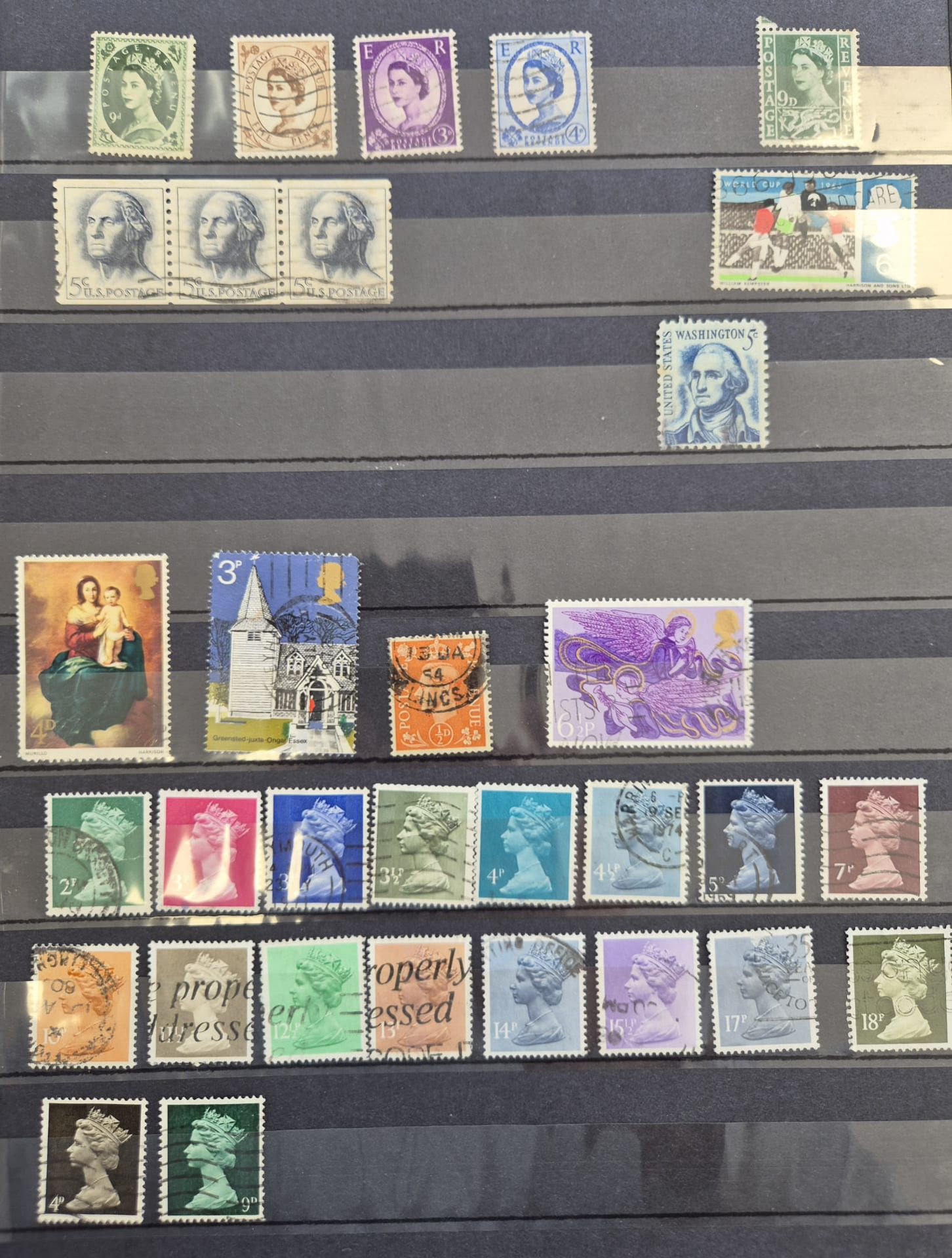 652-teiliges Konvolut von Briefmarken (1900 - 1990) - Bild 19 aus 33