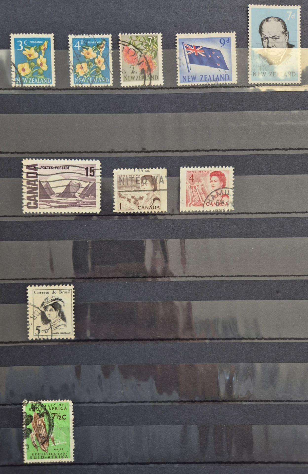 652-teiliges Konvolut von Briefmarken (1900 - 1990) - Bild 25 aus 33