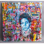 Michels, Oliver (geb. 1958), "Tribute to Jean Michel Basquiat"