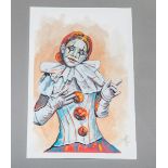 Bettag, Franz-Joseph (geb. 1959), Clownin