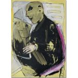 Geissler, Jeanette (geb. 1971), "Zeitungsleser" (2008)