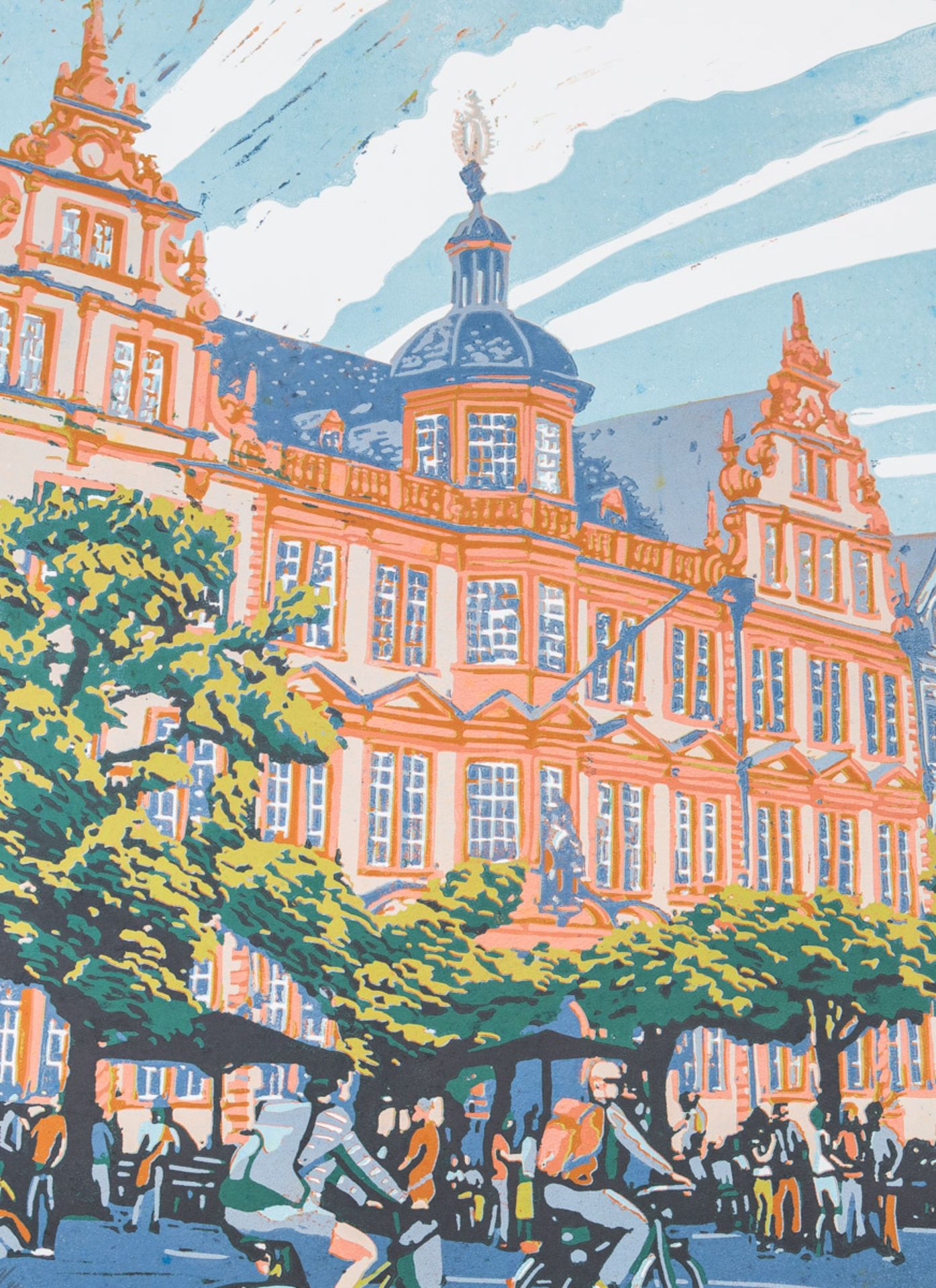Weckmüller, Thilo (geb. 1967), Ansicht auf das Gutenbergmuseum Mainz (2016) - Bild 2 aus 3