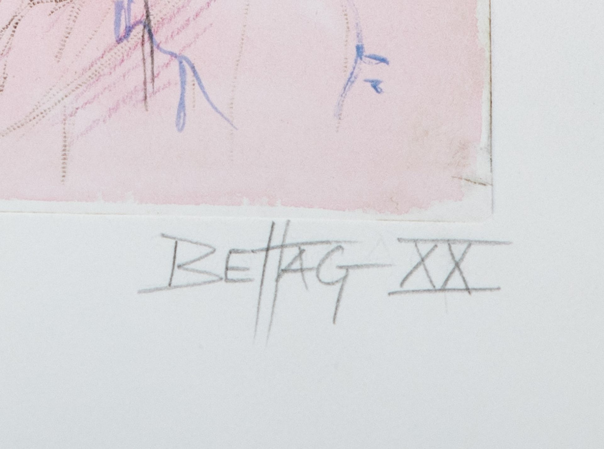 Bettag, Franz-Joseph (geb. 1959), Musikerin mit Katze - Bild 3 aus 3