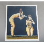 Bettag, Franz-Joseph (geb. 1959), Zwei Frauen
