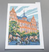 Weckmüller, Thilo (geb. 1967), Ansicht auf das Gutenbergmuseum Mainz (2016)