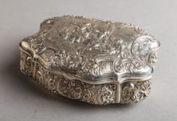 Deckeldose 800 Silber (um 1880/1900)