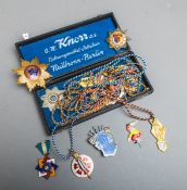 14-teiliges Konvolut von Mainzer Fastnachtsorden (1930/60er J.)