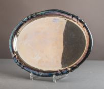 Flache ovale Schale 800 Silber