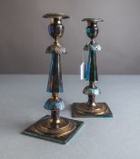 Paar Kerzenhalter (um 1820/30, Biedermeier)