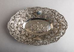 Ovale Schale 800 Silber (um 1900)
