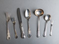 65-teiliges Besteckservice 800 Silber (Wilkens)