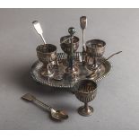 Eierbecher-Set (England, 19. Jh.)