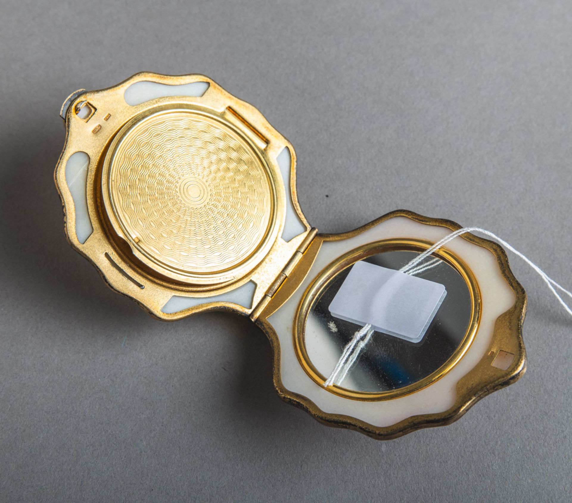 Puderdose 875 Silber (Russland, 1950er J.) - Bild 2 aus 3