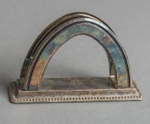 Servietten- / Briefhalter 835 Silber (20/30er J., Art déco)