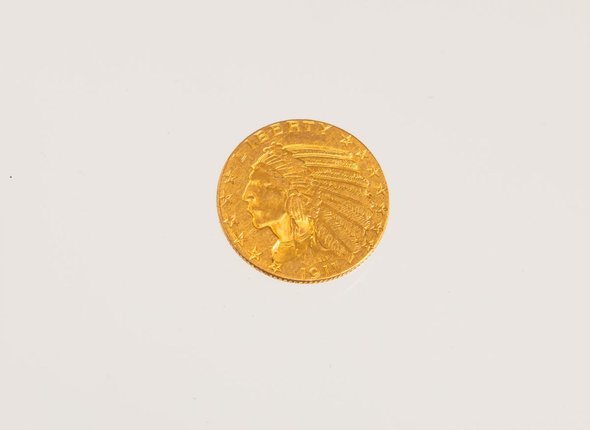 Goldmünze 5 Dollar "Indian Head" 1911 (USA)