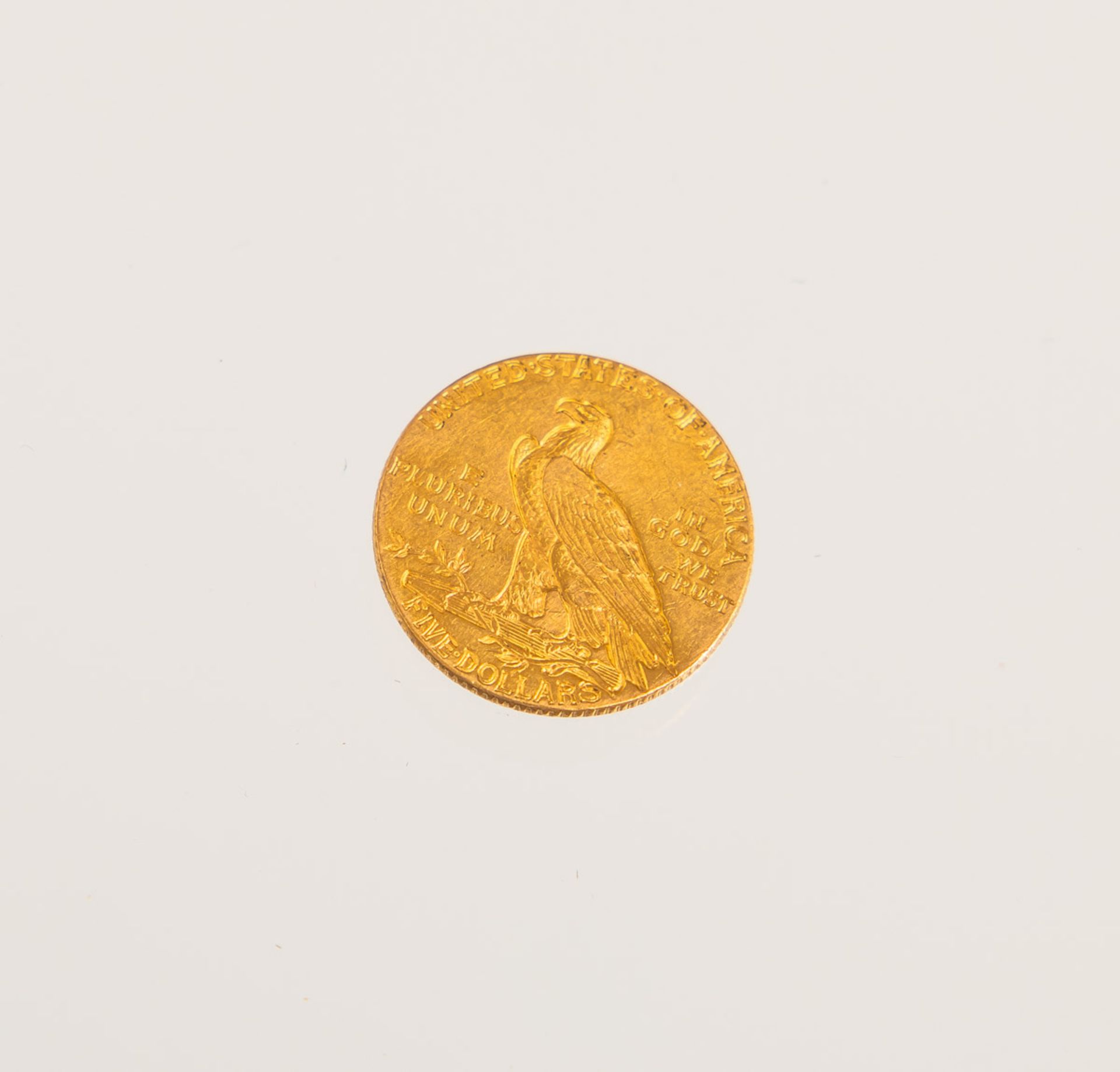 Goldmünze 5 Dollar "Indian Head" 1911 (USA) - Bild 2 aus 2