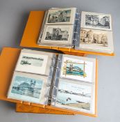 392-teiliges Konvolut von alten Postkarten / Ansichtskarten (um 1900)