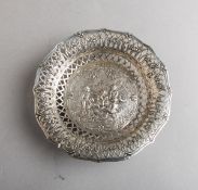 Runde Schale 800 Silber (um 1900)