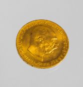 100 Kronen Goldmünze 