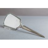 Eleganter Handspiegel 925 Sterlingsilber (wohl 20er J.)