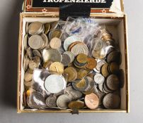 Konvolut verschiedener Münzen