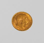 British Sovereign Goldmünze (Großbritannien, 1907)