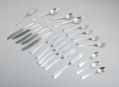 74-teiliges Set von Silberbesteck